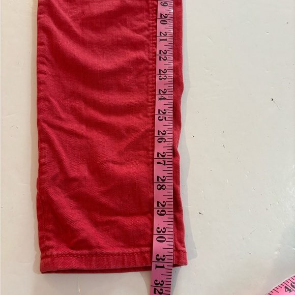 MISS ME Tomato Red Skinny JEANS 27 - Picture 9 of 10